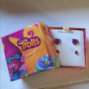 Sterling Silver Trolls Earrings